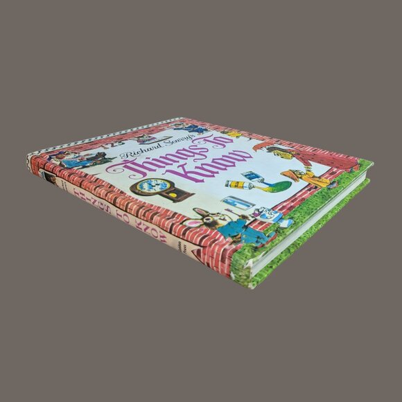 Richard Scarry’s Things to Know Look and Learn Library Golden Press 1974 - Picture 2 of 2